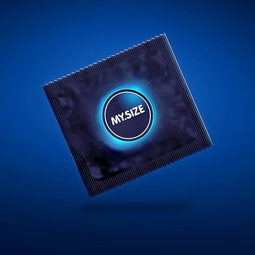 Miniatura 3 de Paquete de prueba de preservativos My.Size. Cada paquete de prueba contiene 3 x 3 unidades. de los condones 60, 64, 2.717in (9 condones en total)