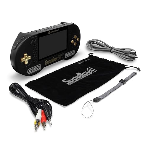 Vista 4 de Hyperkin SupaBoy Blackgold Portable Pocket Console for Super NESSuper Famicom - Super NES