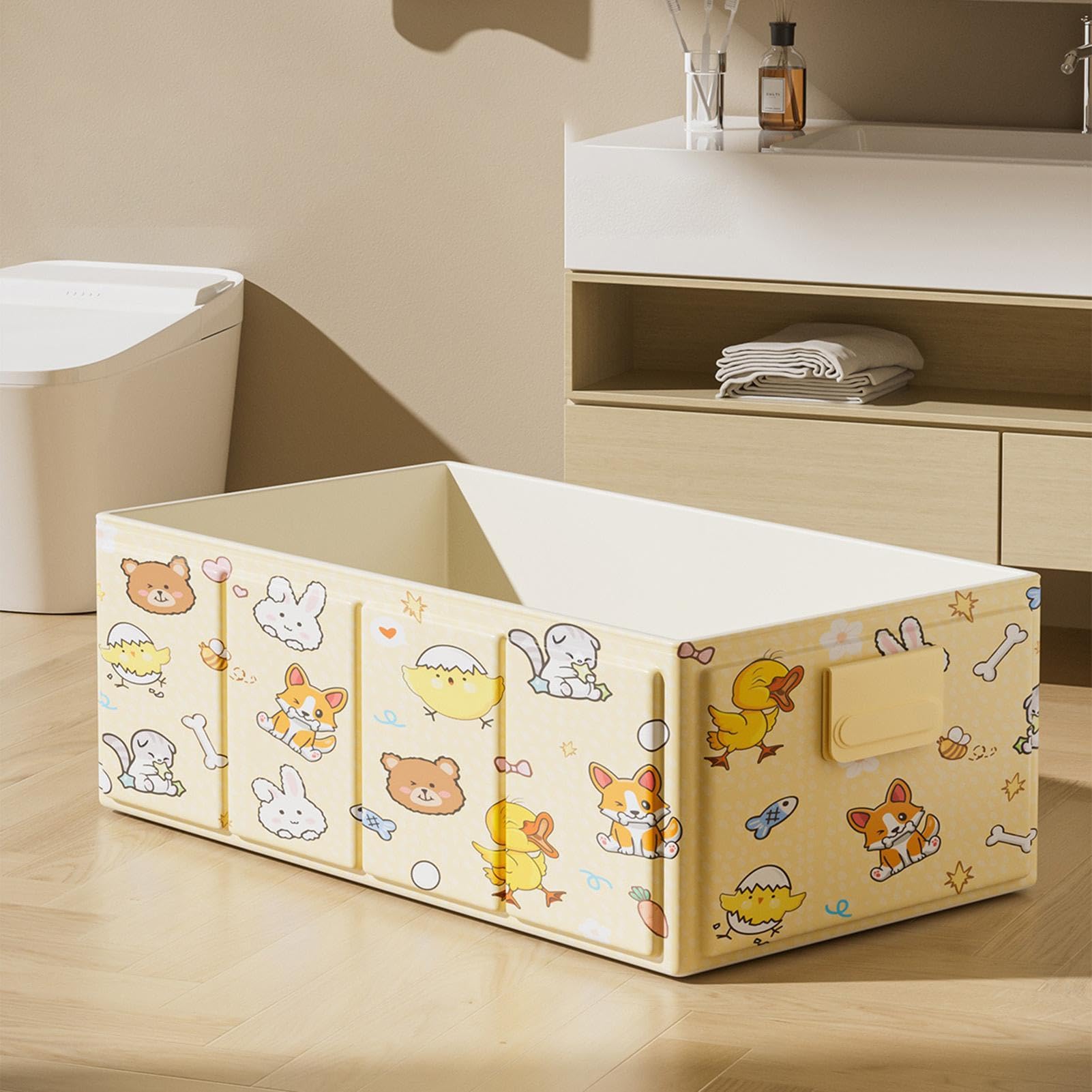 Bañera Portátil Infantil Plegable que ahorra espacio, estable y estanca