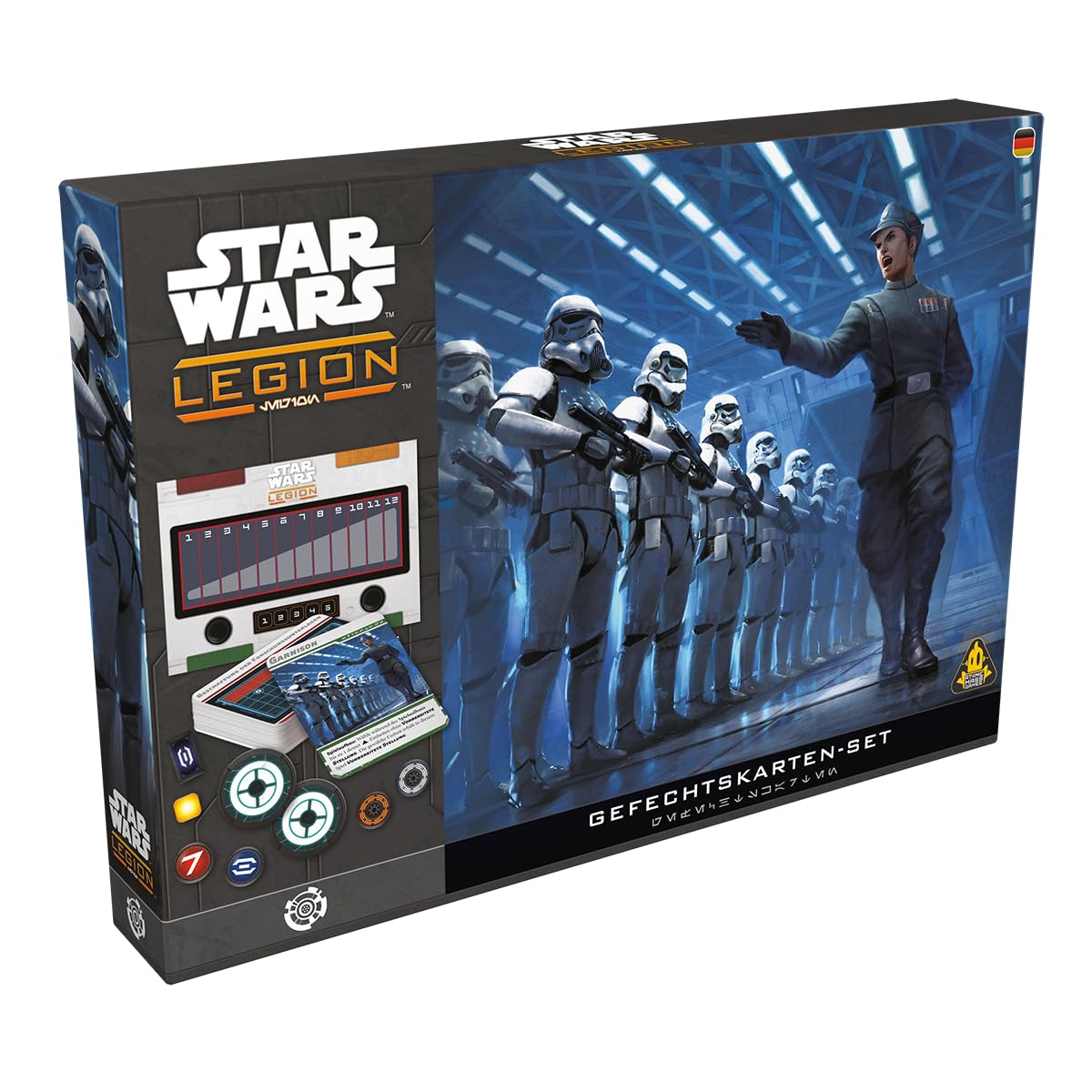 Asmodee, Star Wars: Legion - Battle Card Set, Atomic Mass Games, Expansion, Tabletop, 2 Players, 14+ Years, 120-180 Minutes, German, Multilingual