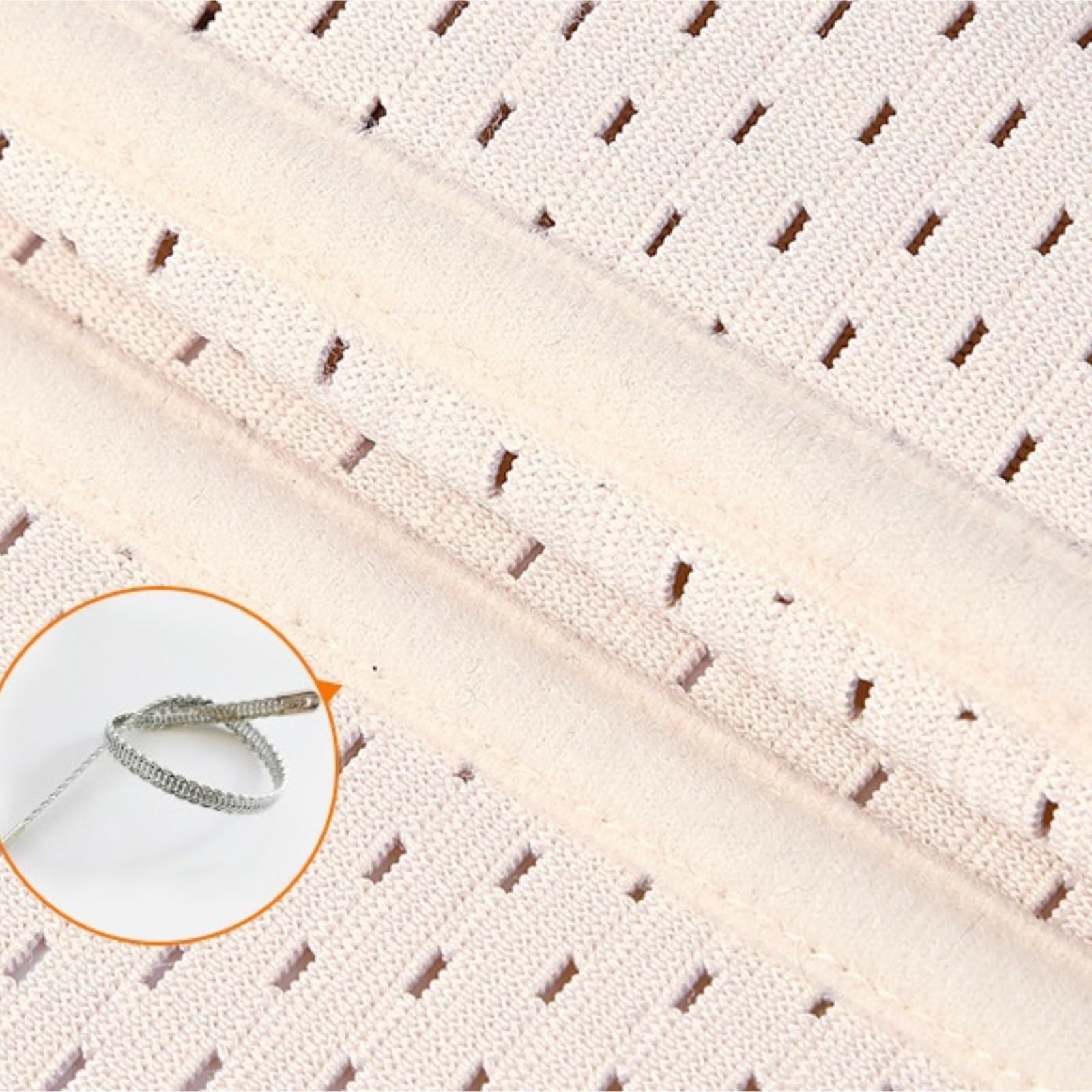 Fascia Lombare Modellatore Addominale Compressione Pancia da Birra Snellente Fasce per Lo Stomaco Fascia per Allenamento Cinture Sportive Corpo Supporto Schiena | Beige,M