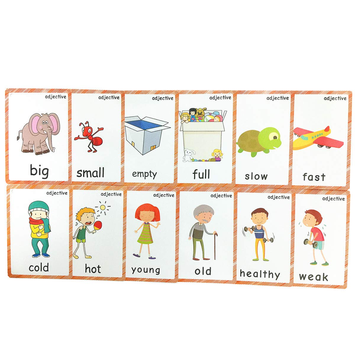 amazon-com-set-of-adjectives-antonym-flash-cards-for-toddlers-47-pc-kids-learning-flashcard-montessori-pocket-cards-toys-perfect-for-pre-k-decor-background-wall-stickers-teacher-autism-therapists-tools for Free Printable Adjective Flashcards With Pictures Amazon.com: Set of Adjectives&Antonym Flash Cards for Toddlers(47 pc) | Kids Learning Flashcard & Montessori Pocket Cards Toys | Perfect for Pre-K Decor Background Wall Stickers, Teacher/Autism Therapists Tools for Free Printable Adjective Flashcards With Pictures