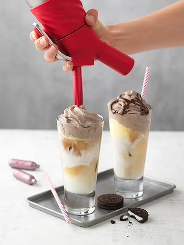 Miniatura 8 de iSi Creative Whip Mini para crema batida, postres y aderezos, 12 pinta, marfil