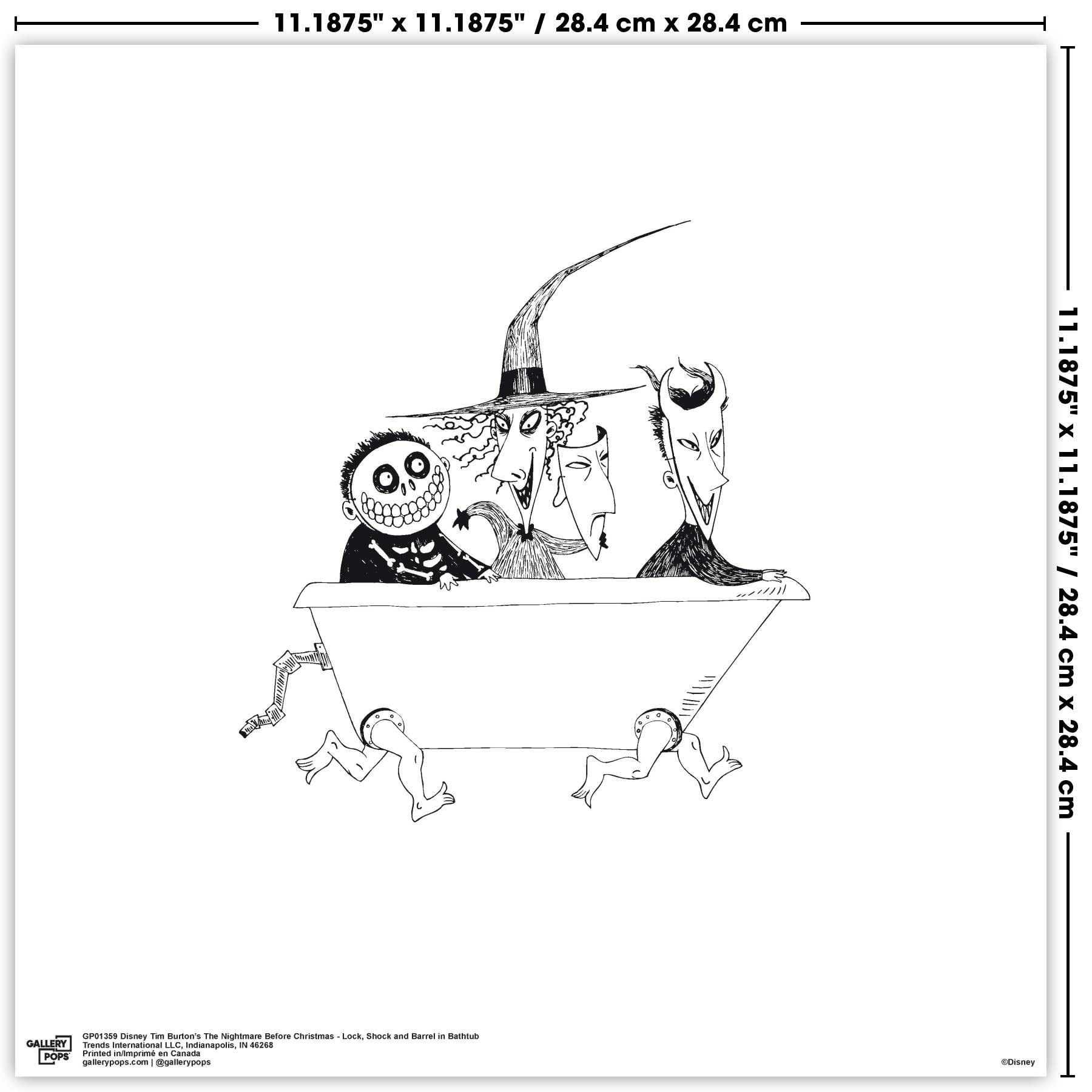 Amazon.com: Trends International Gallery Pops Disney Tim Burton's