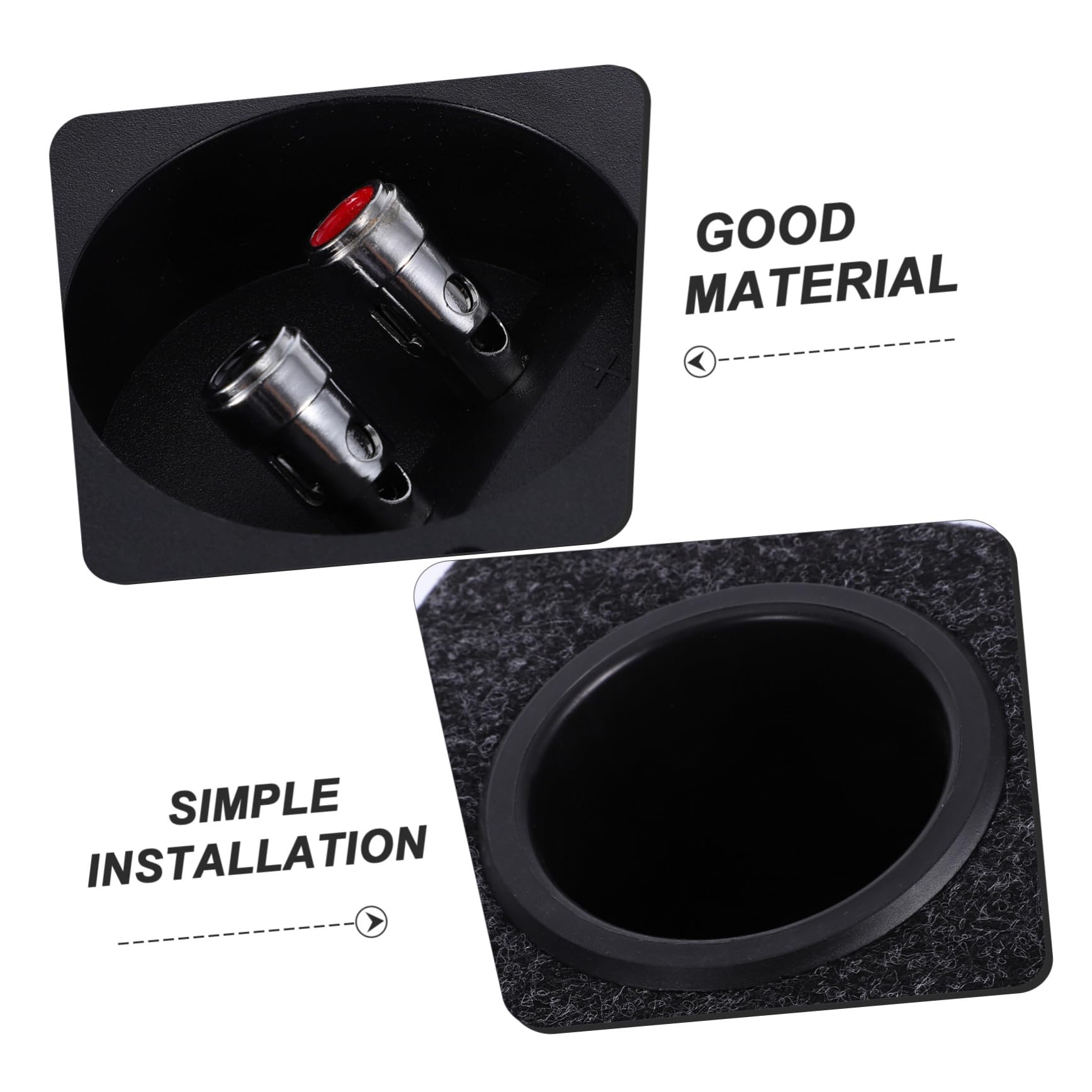Caja Diseño Ultradelgado para Automóvil para Subwoofer de 10 Pulgadas y Material de Madera y Abs Que Mejora el Rendimiento del Sonido para Sistemas de Subwoofer Cerrados
