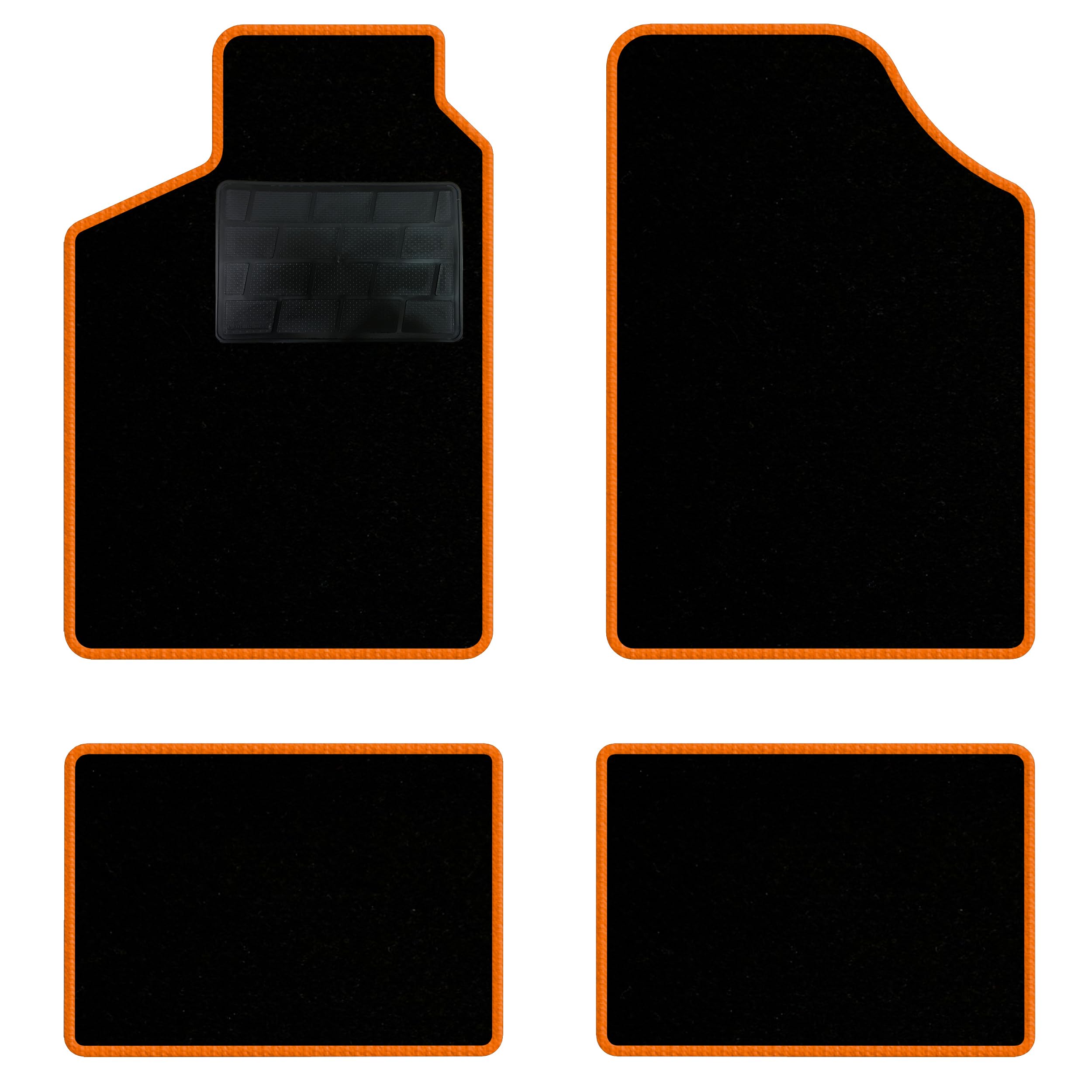 QUEMAR Kit Tappetini Auto compatibili con Grande Punto 2005-2018 / Set Tappeti i