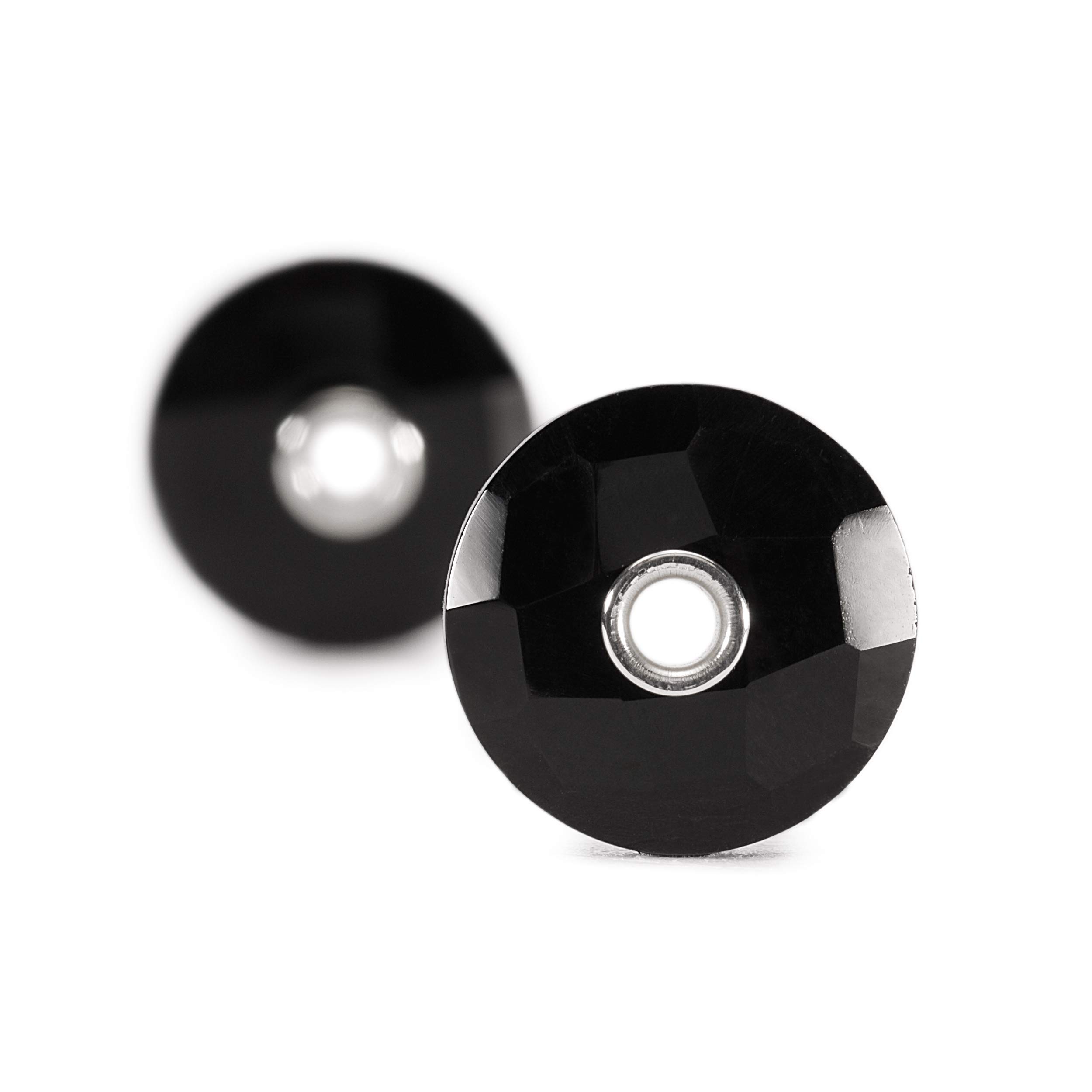 Trollbeads Gemstone Black Onyx, Earrings