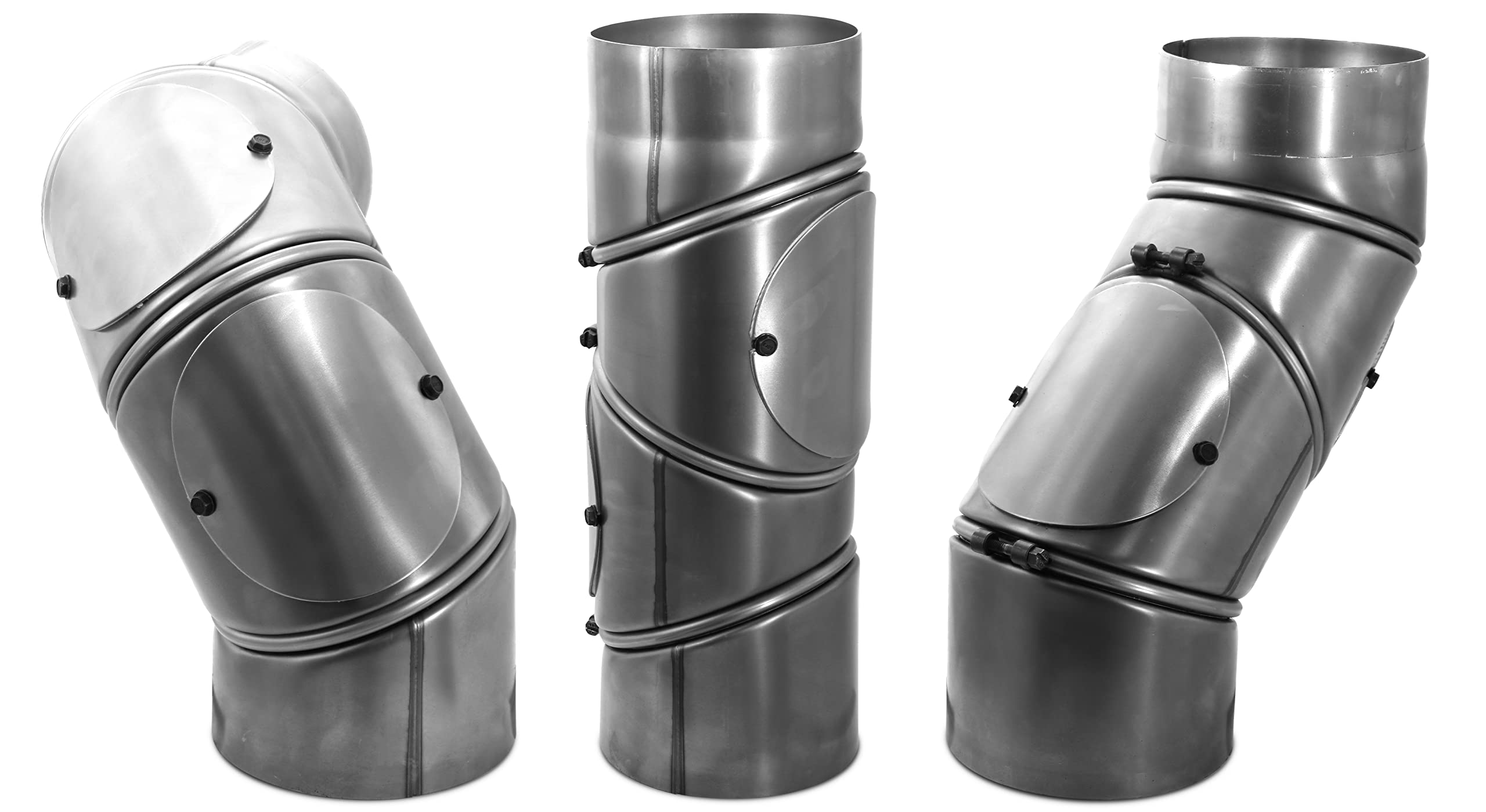 TUBO FUMO FORNO Camino, Tubo Fumo Forno In Acciaio Inox, Tubo Di - Foto 11