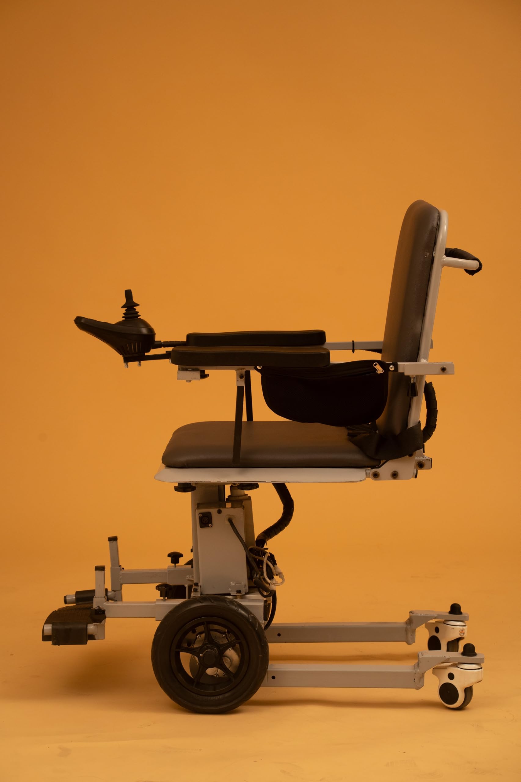 EasyLife Wheelchairs | TransLift | Electric Wheelchair with Joystick Control, Padded Seat & Backrest, Motorised Mobility Aid | Easy Transfer & Smooth sliding from Bed/Sofa/Chair to Washroom commode and back | Height Adjustable | Includes Bluetooth Remote | Made in India-image-32