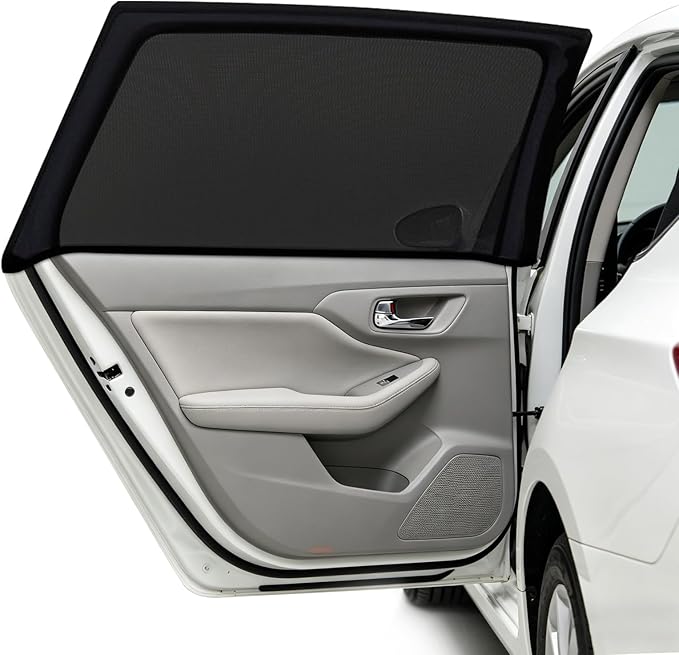 Uiczdry Stretchy Car Sunshade, Maximum UV Protection