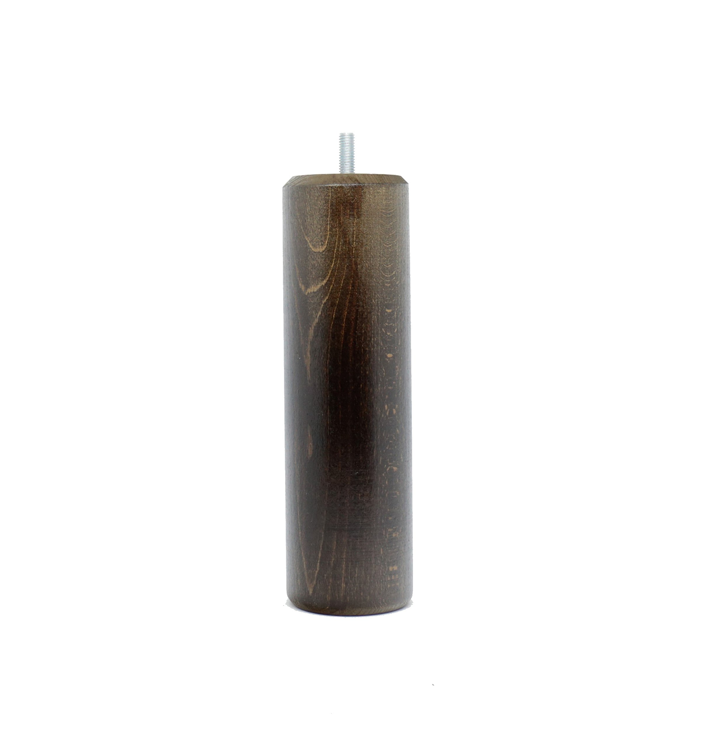 La Fabrique De Pieds Teinte Wengé Die Fertigt-Füße – Spiel-Schaukelfüße 4Er Zylinder Holz, Holz, 20 X 6 X 6 Cm