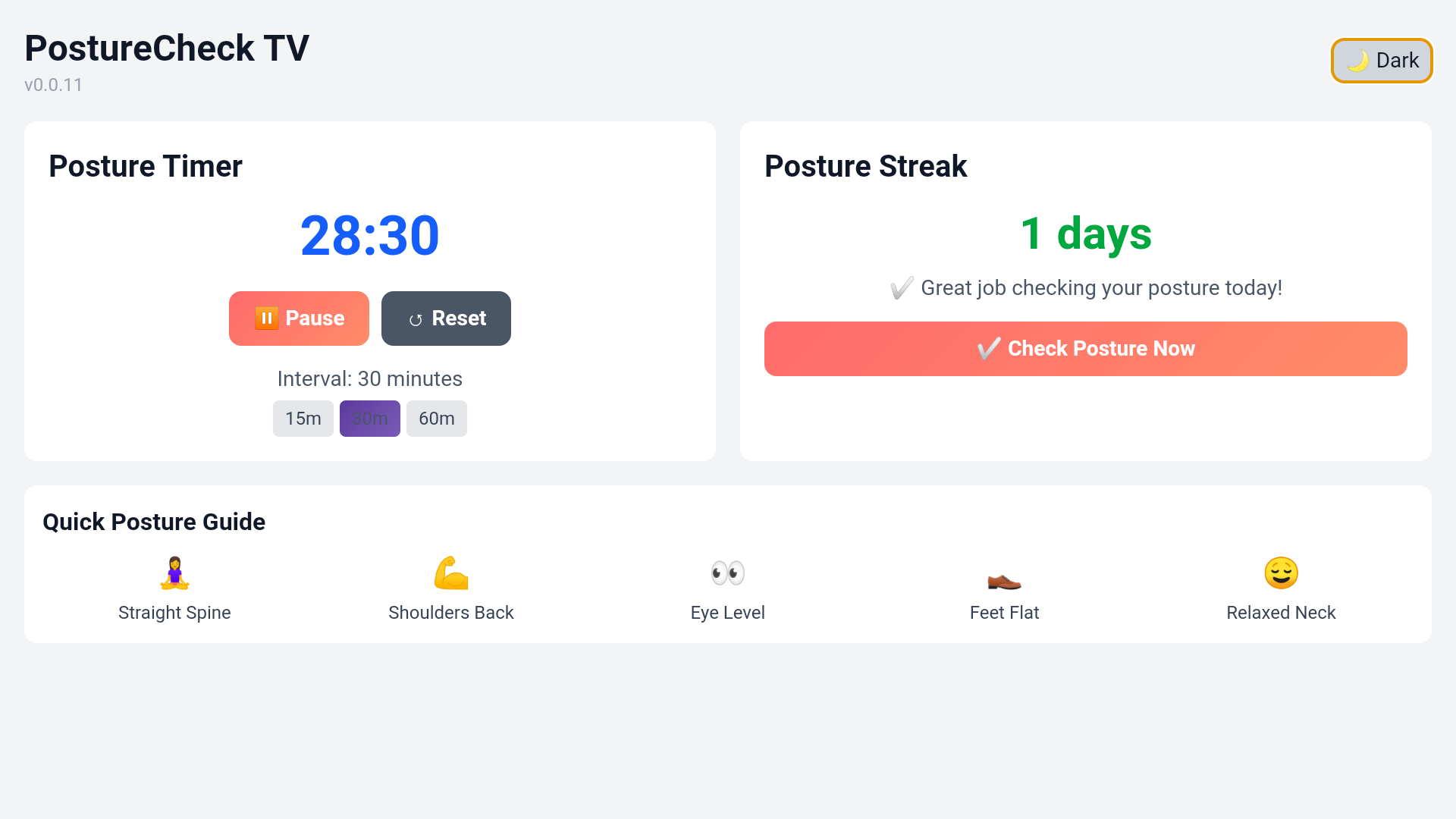 Posture Check TV - App on Amazon Appstore