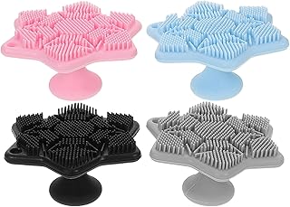 Cabilock 4pcs Silicone Facial Cleansing Brush...