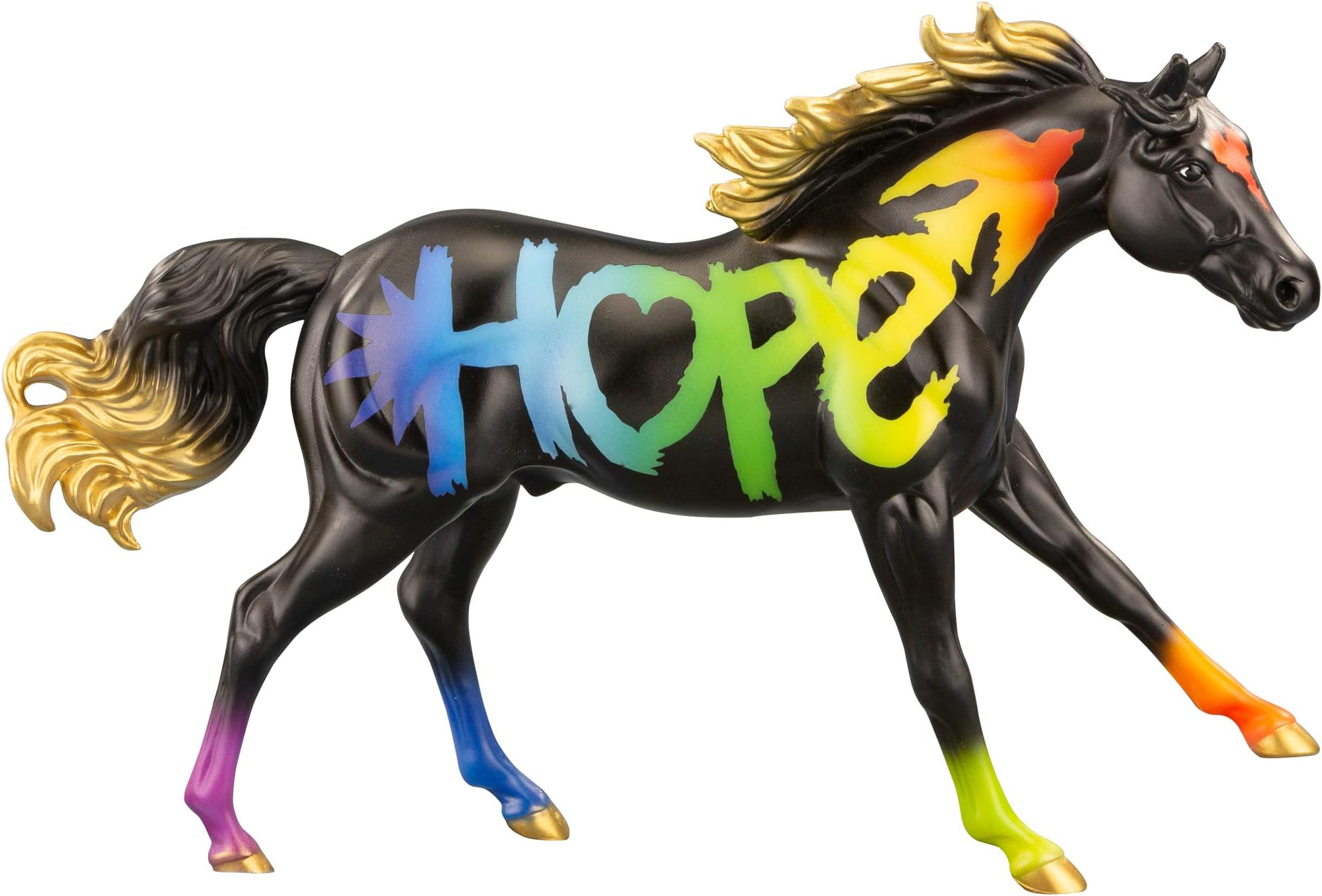 BreyerHorses Freedom Series 2021 Horse of The Year | Hope | Horse Toy | Special Edition | 9.75" x 7" | 1:12 Scale | Model #62121 Black