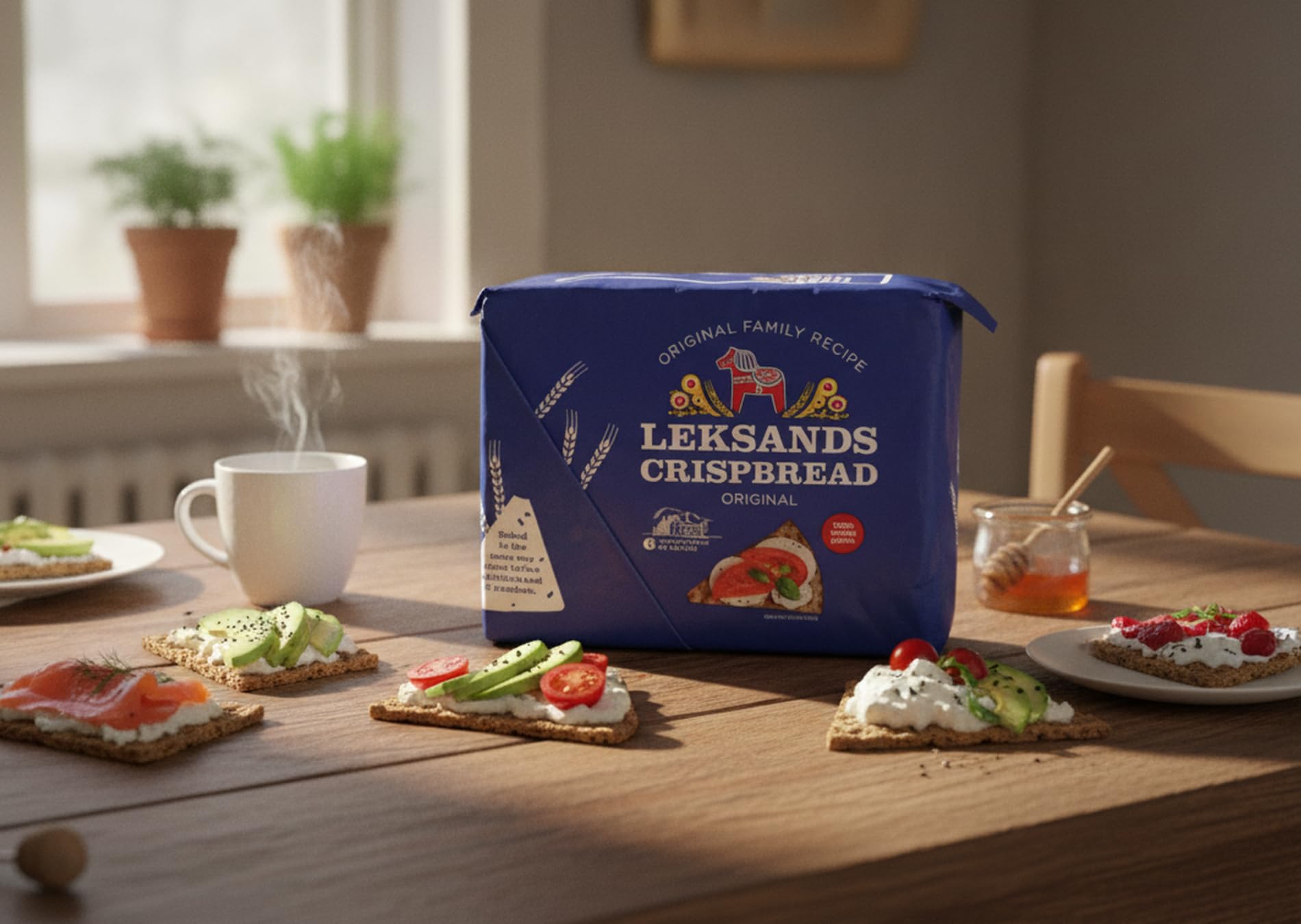 Pan Crujiente Blauw Original de Leksands - 200g