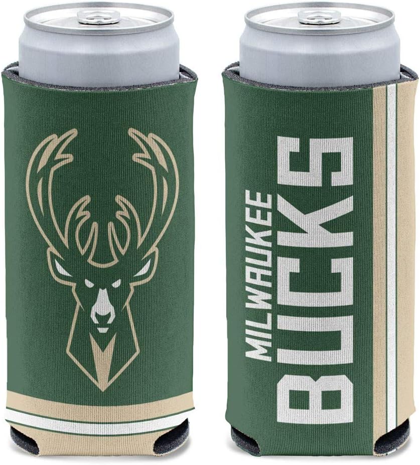 Wincraft NBA Milwaukee Bucks Slim Can Cooler, Team Colors, One Size 5 71qe1WJatGL. AC SL1000