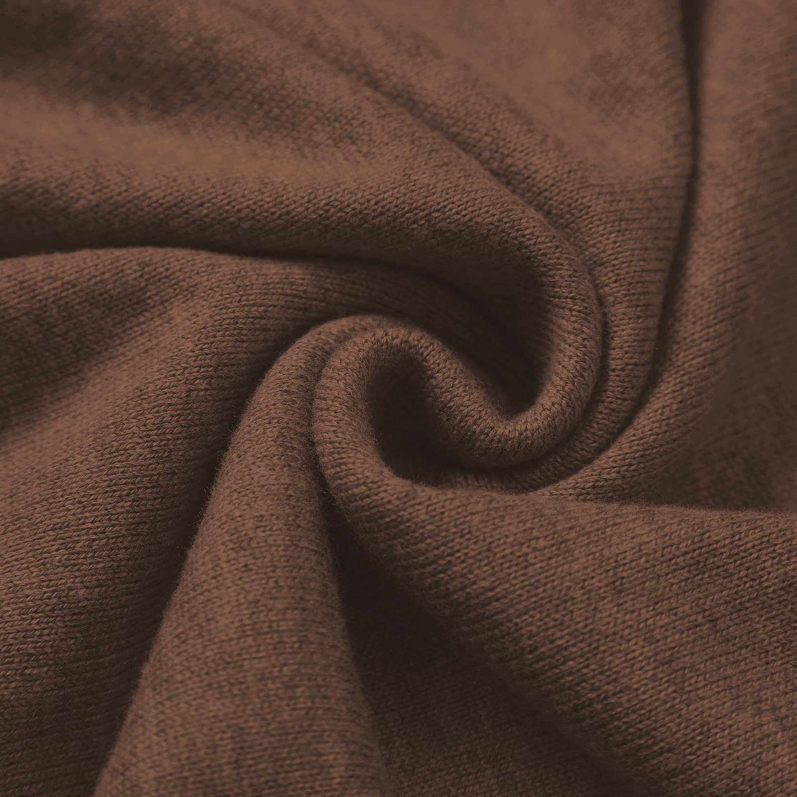 Aotoyou Maglione da uomo a collo alto, lavorato a maglia, a maniche lunghe, per il tempo libero, invernale, caldo