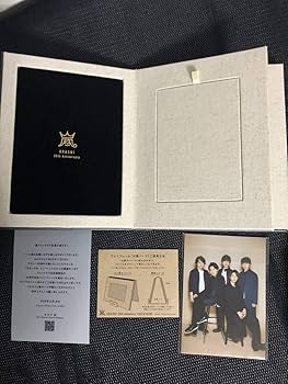 Amazon.co.jp: 嵐 20周年記念 5×20 フォトフレーム ARASHI FC限定 記念