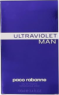 Paco Rabanne Ultraviolet Eau De Toilette Spray 3.4 Oz/ 100 Ml for Men By 1 Pounds, 3.4-Ounce (ULT8662)