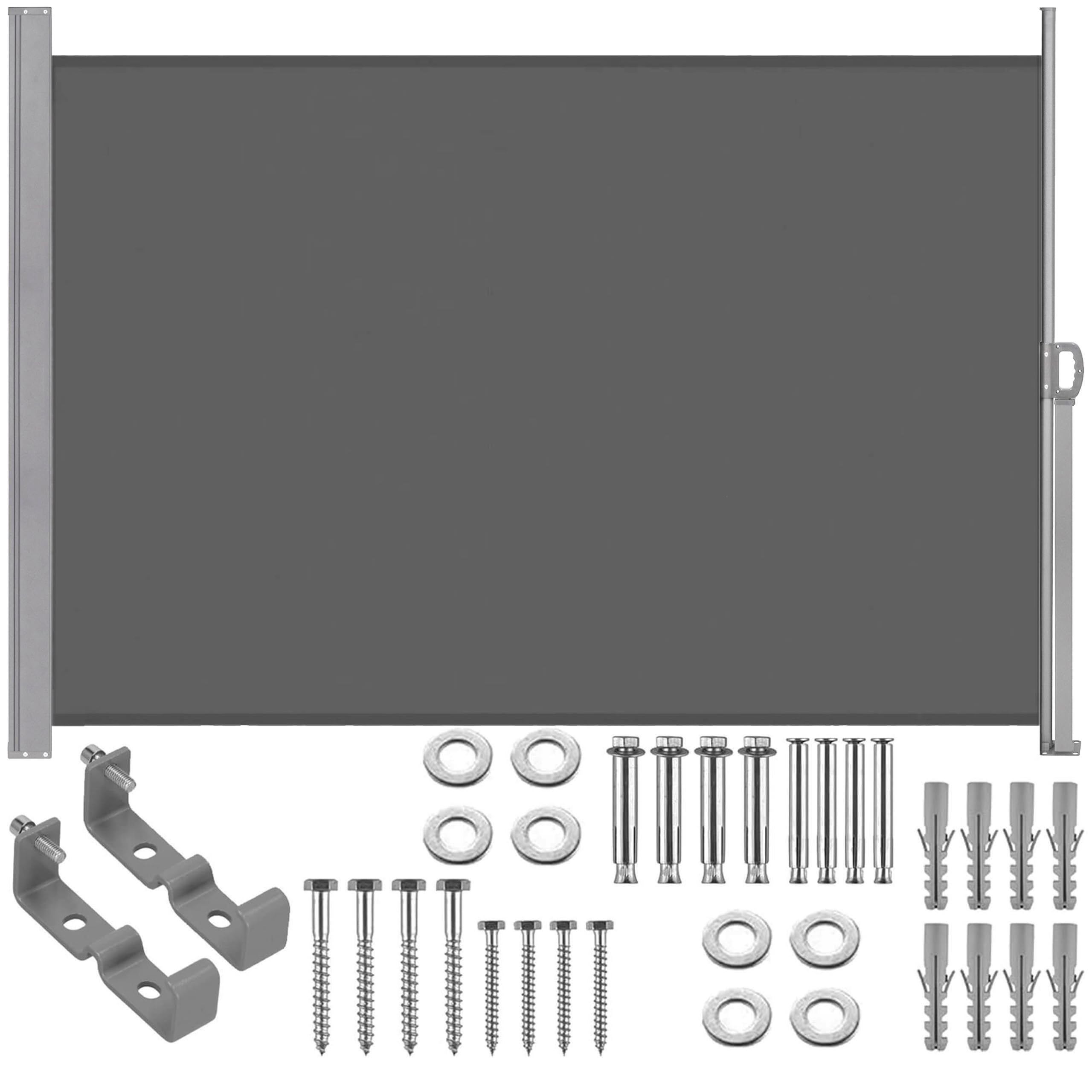 SPRINGOS Toldo lateral extensible de 180 x 400 cm