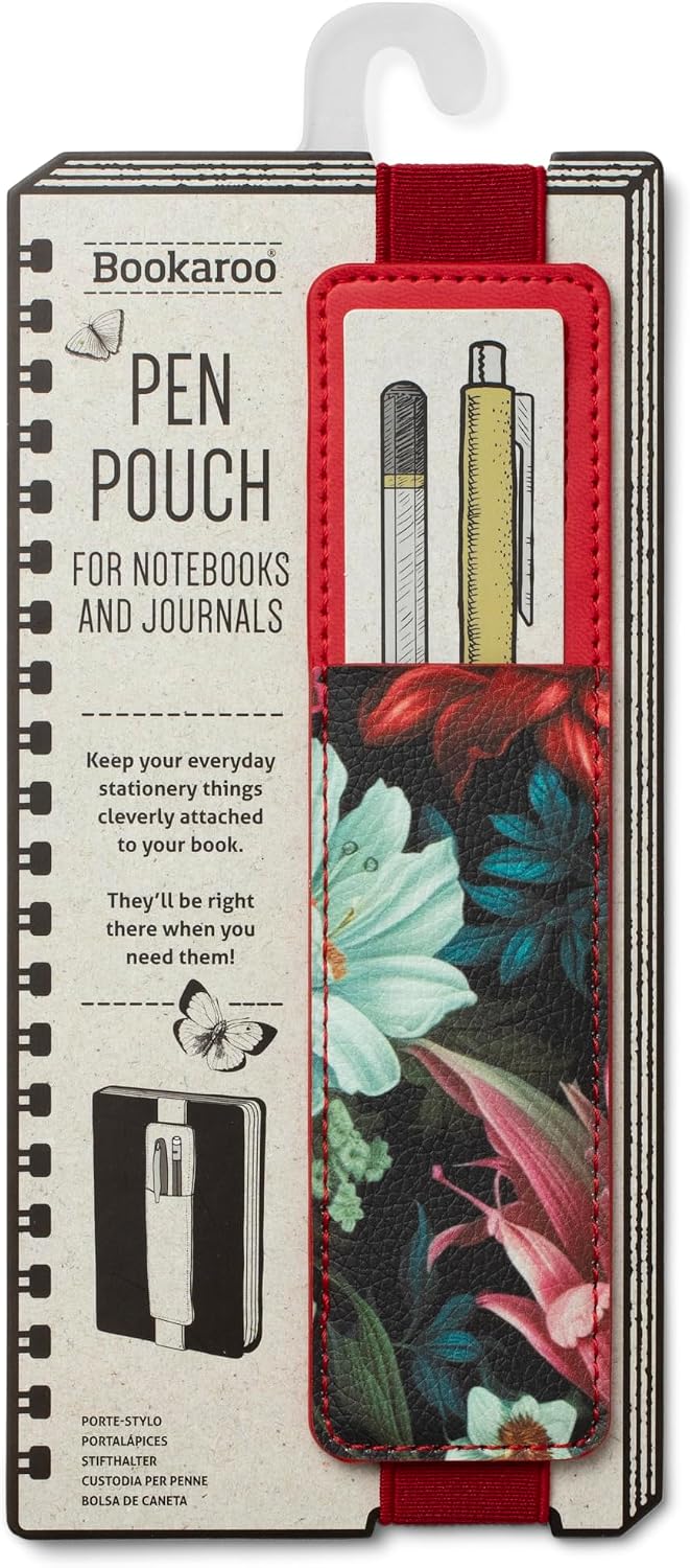 IF Bookaroo Pen Pouch - Dark Floral image 2