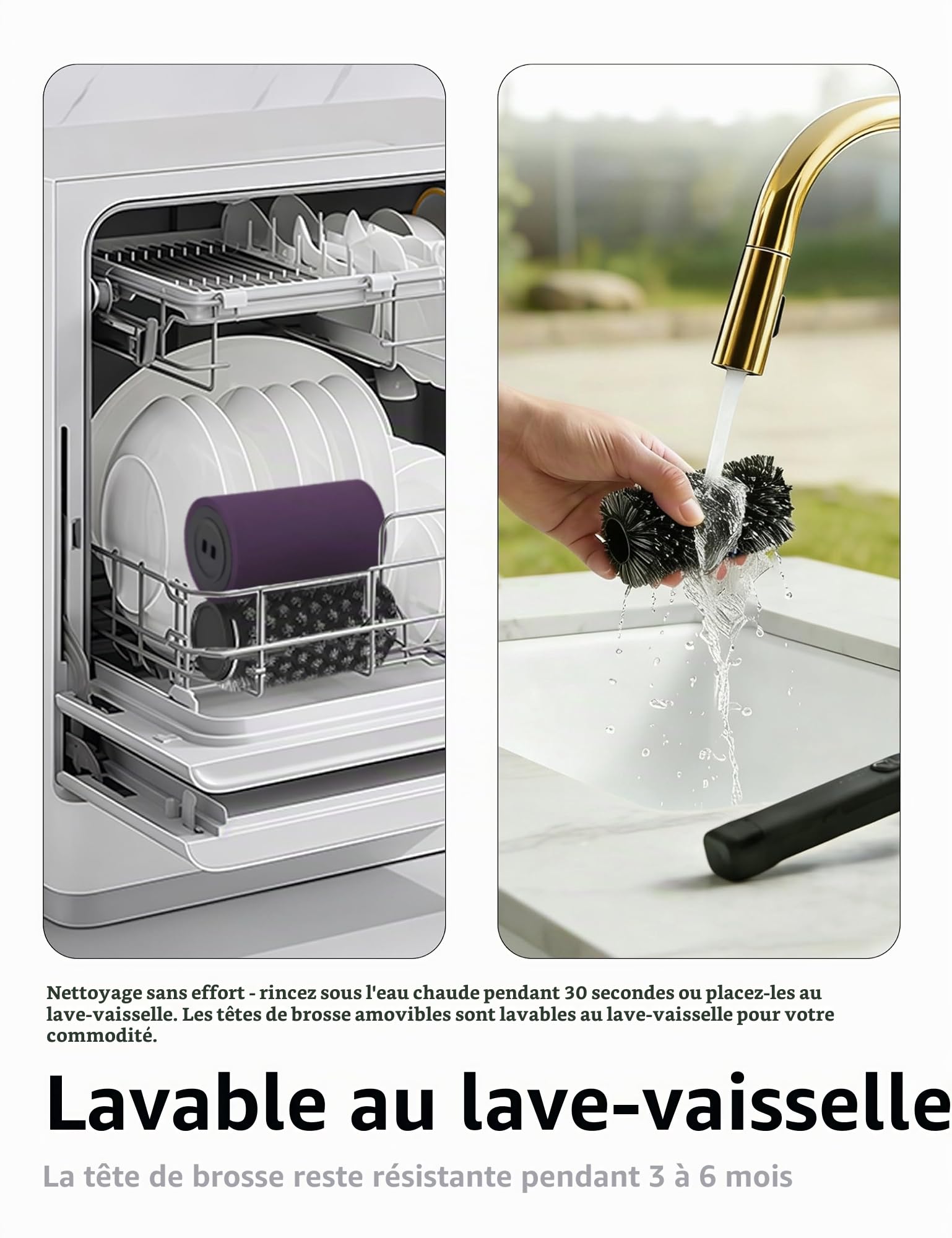 Brosse Électrique pour BBQ sans Fil, Nettoyeur de Grill Rechargeable 90 min | Idéal pour Barbecue, Grill et Plancha. 3 Vitesses de Puissance et 90 min d'Autonomie. Nettoyage Efficace et sans Effort