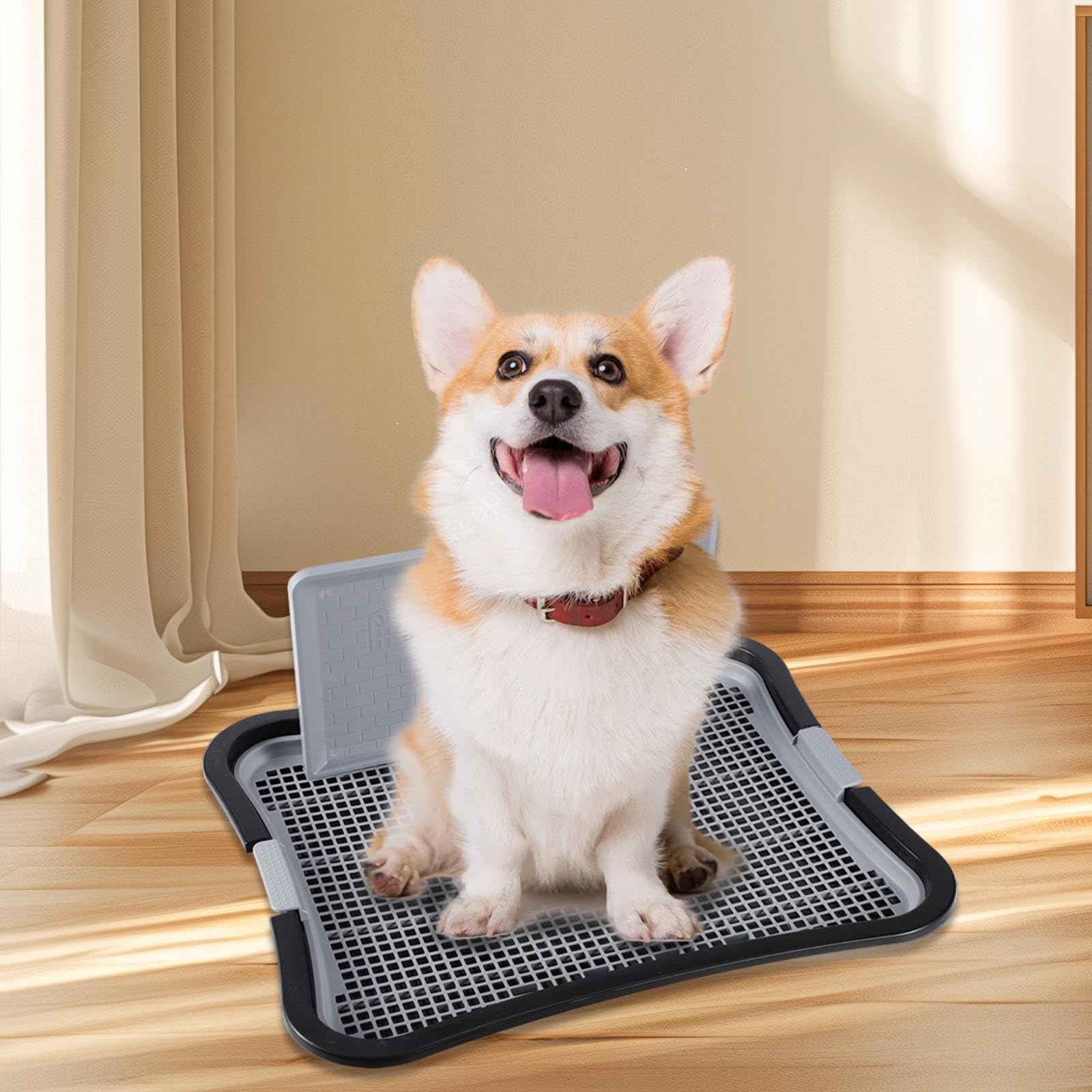 Suministros para Mascotas Limpieza Inodoro de Poste Vertical Lavable Ayuda a los dueños de Mascotas a Mantener Las áreas Interiores limpias y