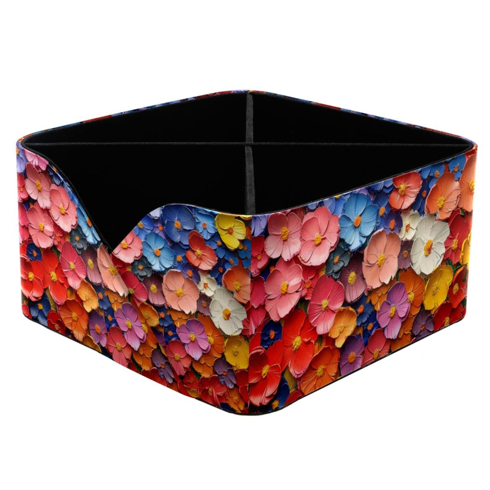Boîte de rangement arc-en-ciel pour organiser le coin dessin des enfants