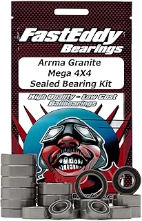 FastEddy Bearings Compatible with Arrma Granite Mega 4X4 Sealed Bearing Kit