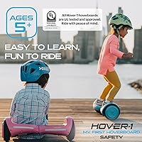 Vista 5 de Hover-1 My First Self Balancing Scooter for Kids with 5 mph Max Speed, Dual 150W Motors, 6.3” Tires, 3 Miles Max Range, and LED Headlights