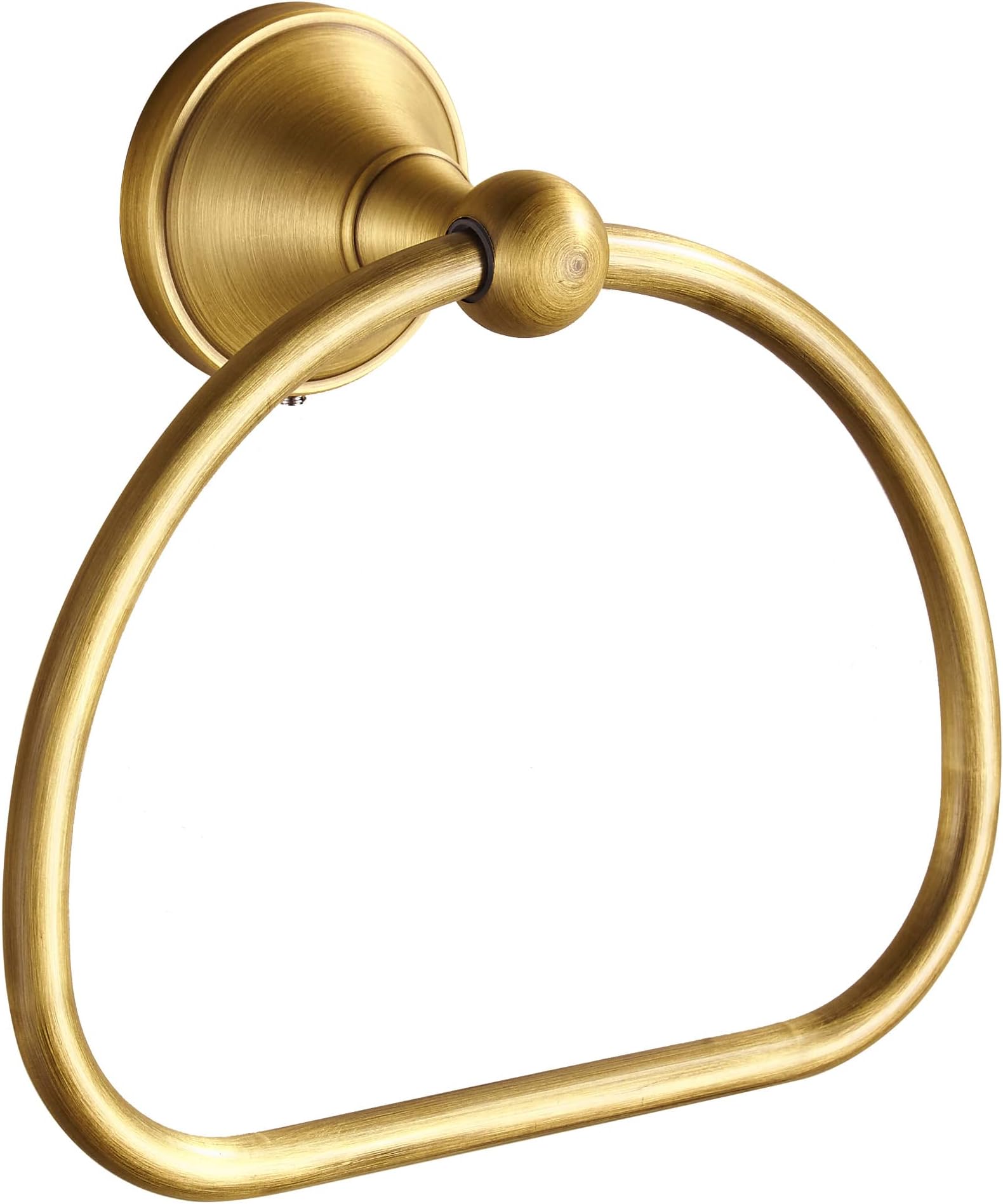 Amazon.com: WOLIBEER Brass Towel Ring,Antique Hand Towel Holder Hanger ...