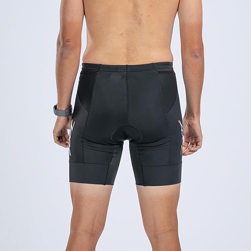 Miniatura 4 de Zoot Core - Pantalones cortos de triatlón para hombre de 7 pulgadas, pantalones cortos de triatlón de alto rendimiento con tela Endura y bolsillos