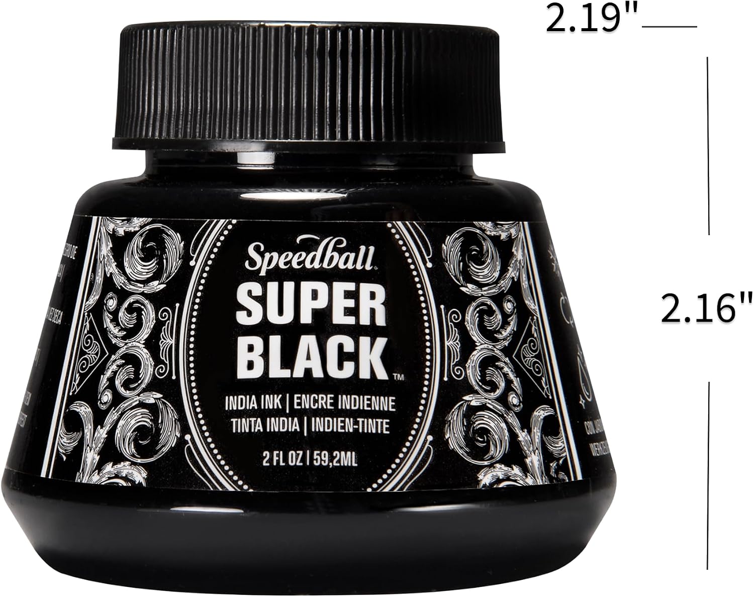 Speedball Super Black India Ink, 2-Ounce thumbnail