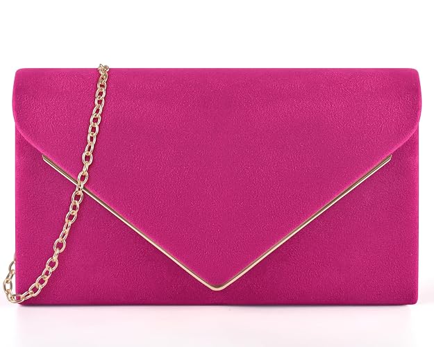 TINDTOP Evening Clutch Purses for Women Handbags for Formal Wedding Party Cocktail Prom Crossbody Shoulder Envelope Bag