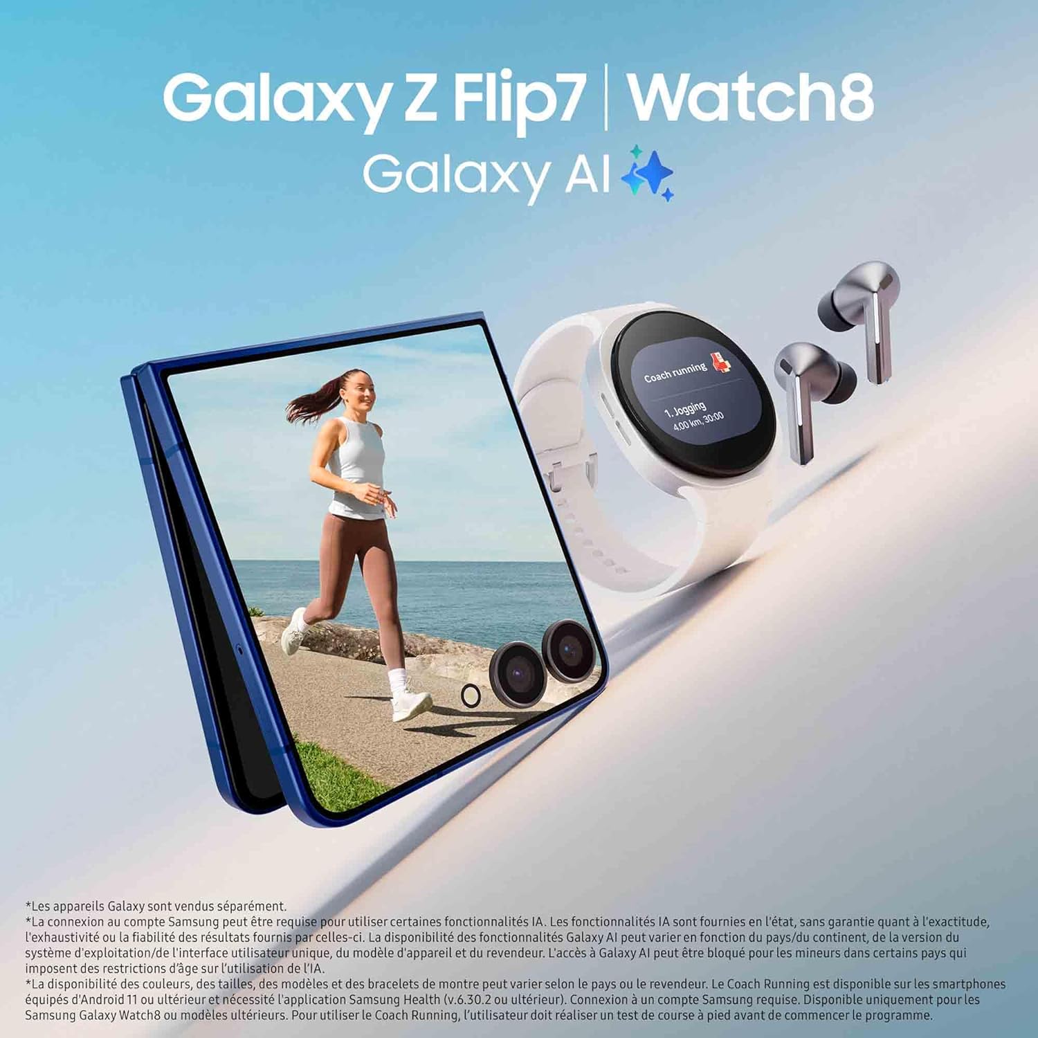 Samsung Galaxy Z Flip7, Smartphone Android 5G avec Galaxy AI, 512 Go, Chargeur Secteur Rapide 25W Inclus, Smartphone déverrouillé, Noir Absolu, Version FR — vue 7