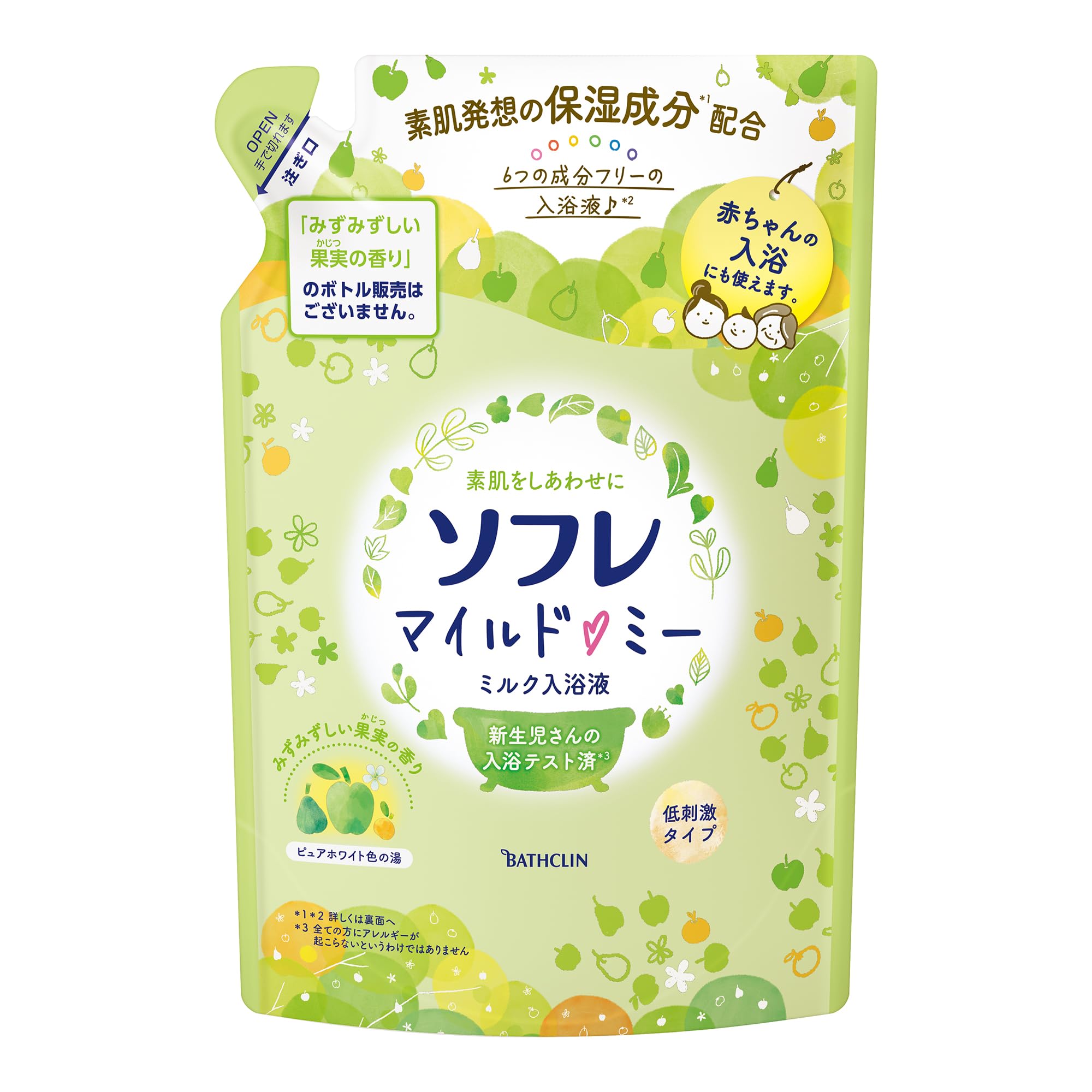 【単品15個セット】 バスクリン ソフレ マイルド・ミー ミルク入浴液 みずみずしい果実の香り 600mL(代引不可)【送料無料】 Amazon | ソフレ マイルド・ミー ミルク入浴液 みずみずしい果実の香り