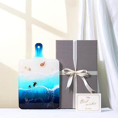 Miniatura 7 de LET'S RESIN Moldes de bandeja de resina de silicona, moldes de resina epoxi para tabla de cortar rectangular, moldes de silicona grandes para