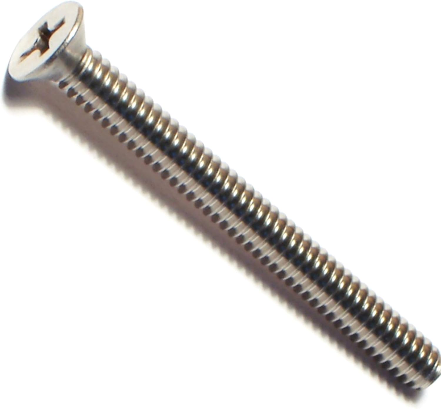 014973193720 Phillips Flat Machine Screws, 10-24 x 2, Piece-100