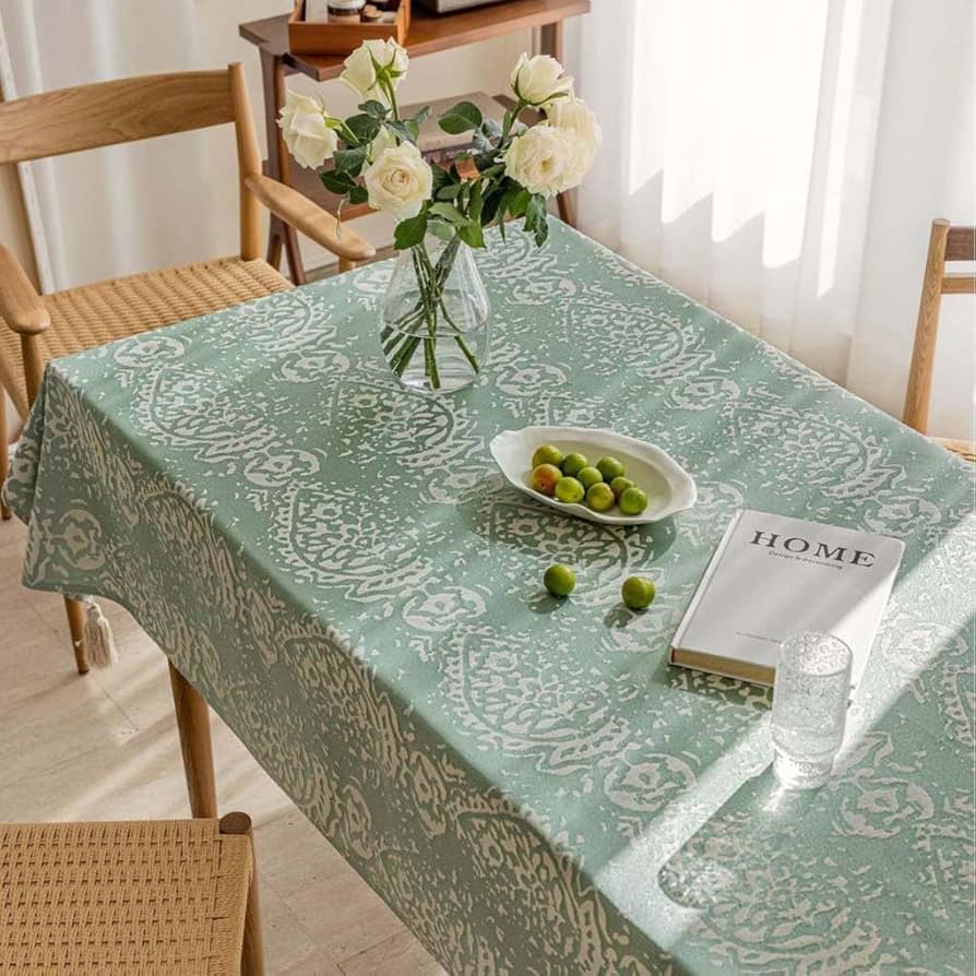 Amazon|Foxace テーブルクロス グリーン テーブルカバー マルチクロス Amazon|Foxace テーブルクロス グリーン テーブルカバー マルチクロス