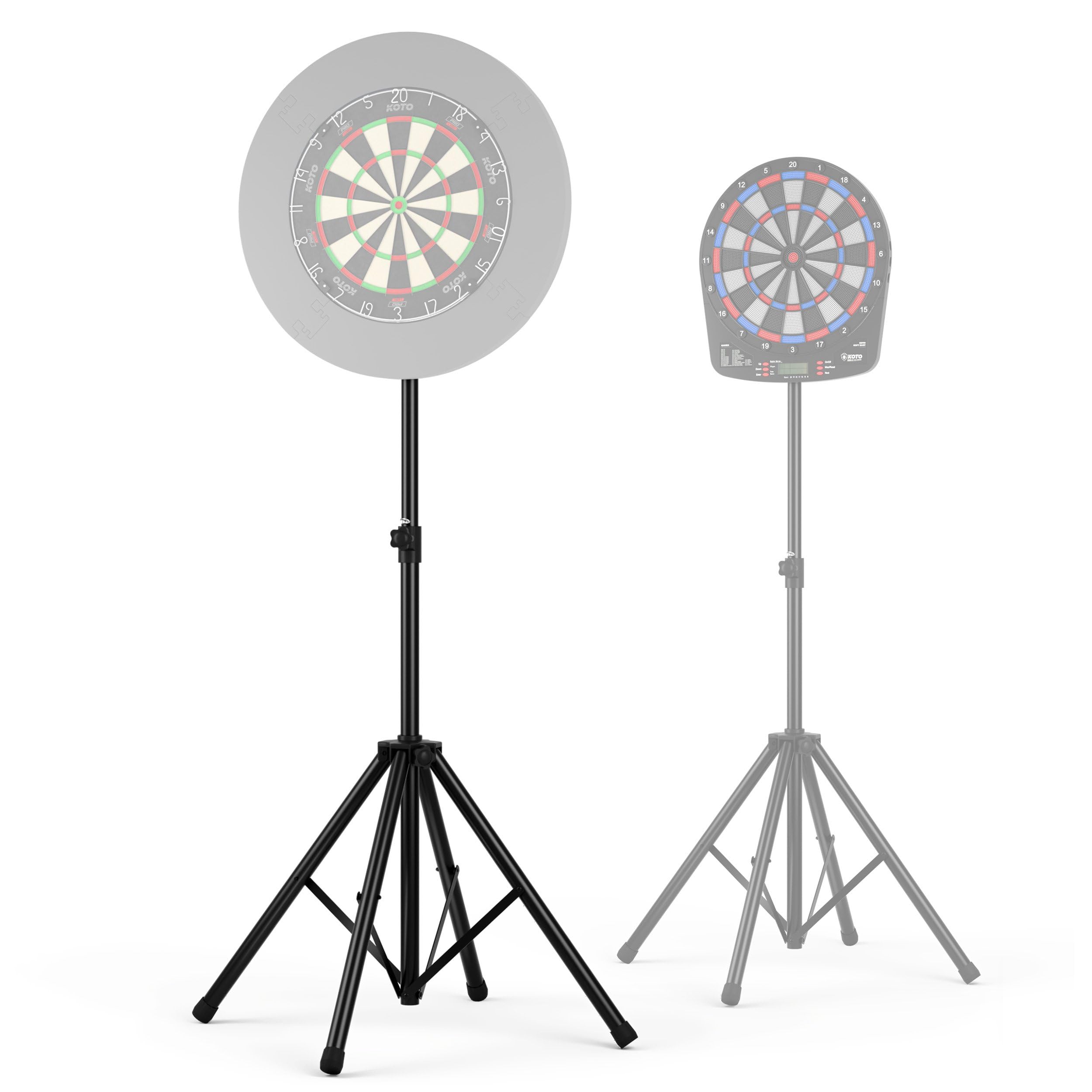 KOTO - Support Quadpod Multi pour Cibles Fléchettes Sisal & Électroniques