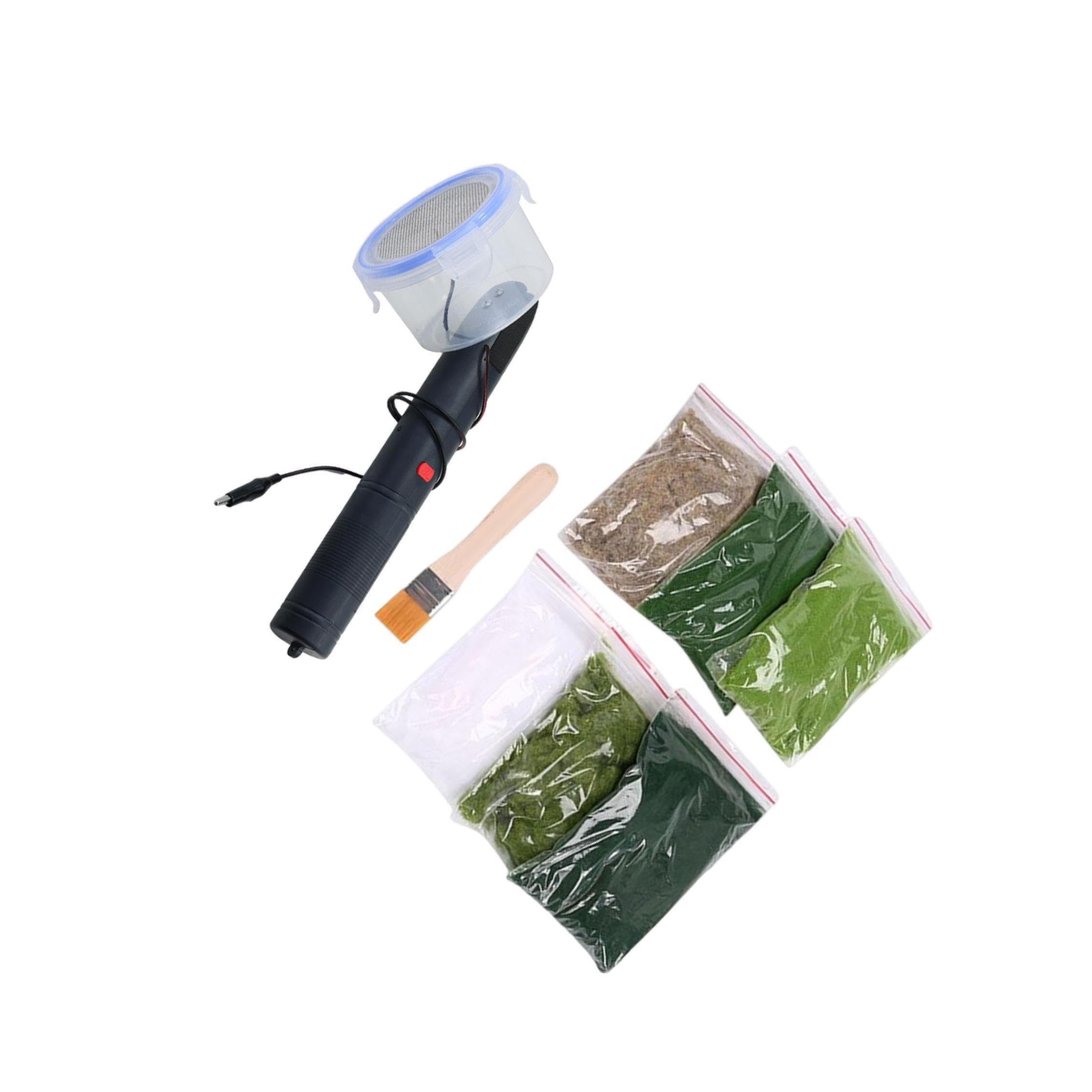 Kit di accessori per modellismo artigianale, creazione di splendide scene di modelli architettonici e floccaggio di Per erba, forte capacità di
