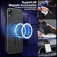 Vista 2 de MOCCA - Funda magnética resistente para iPhone XR de 6.1 pulgadas, compatible con MagSafe, funda con protección contra caídas de grado militar