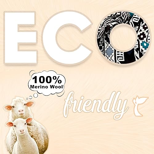 Miniatura 116 de DANA XU Manta de pashmina extragrande 100% de lana merina, bufanda de viaje, bufanda de cachemira para mujer, otoño e invierno, chal de gran