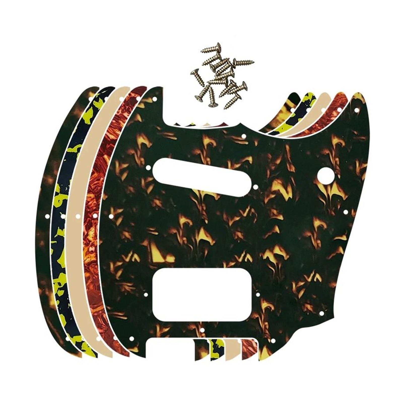 maskownica do gitary Części gitarowe Humbucker Pickupy Scratch Plate Pickguard(Style 1)
