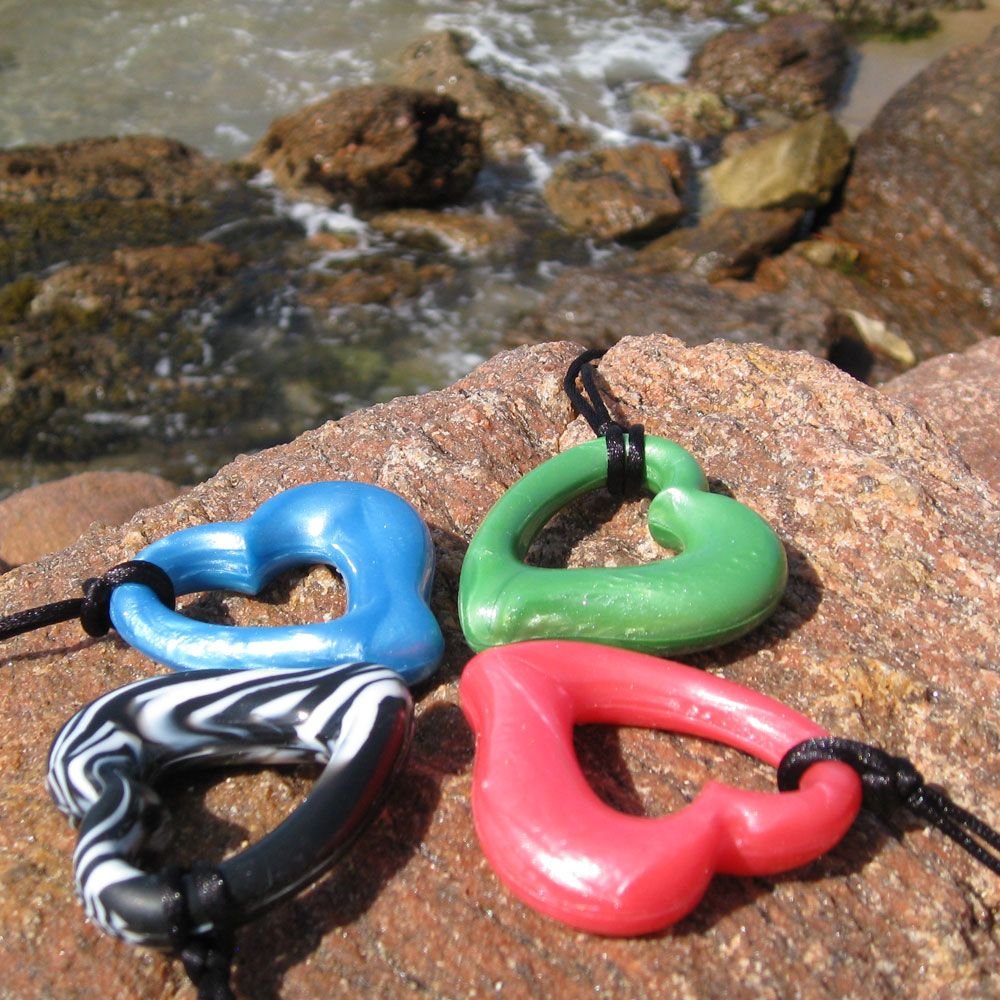 Chewigem Miller Chewable Heart, Silver