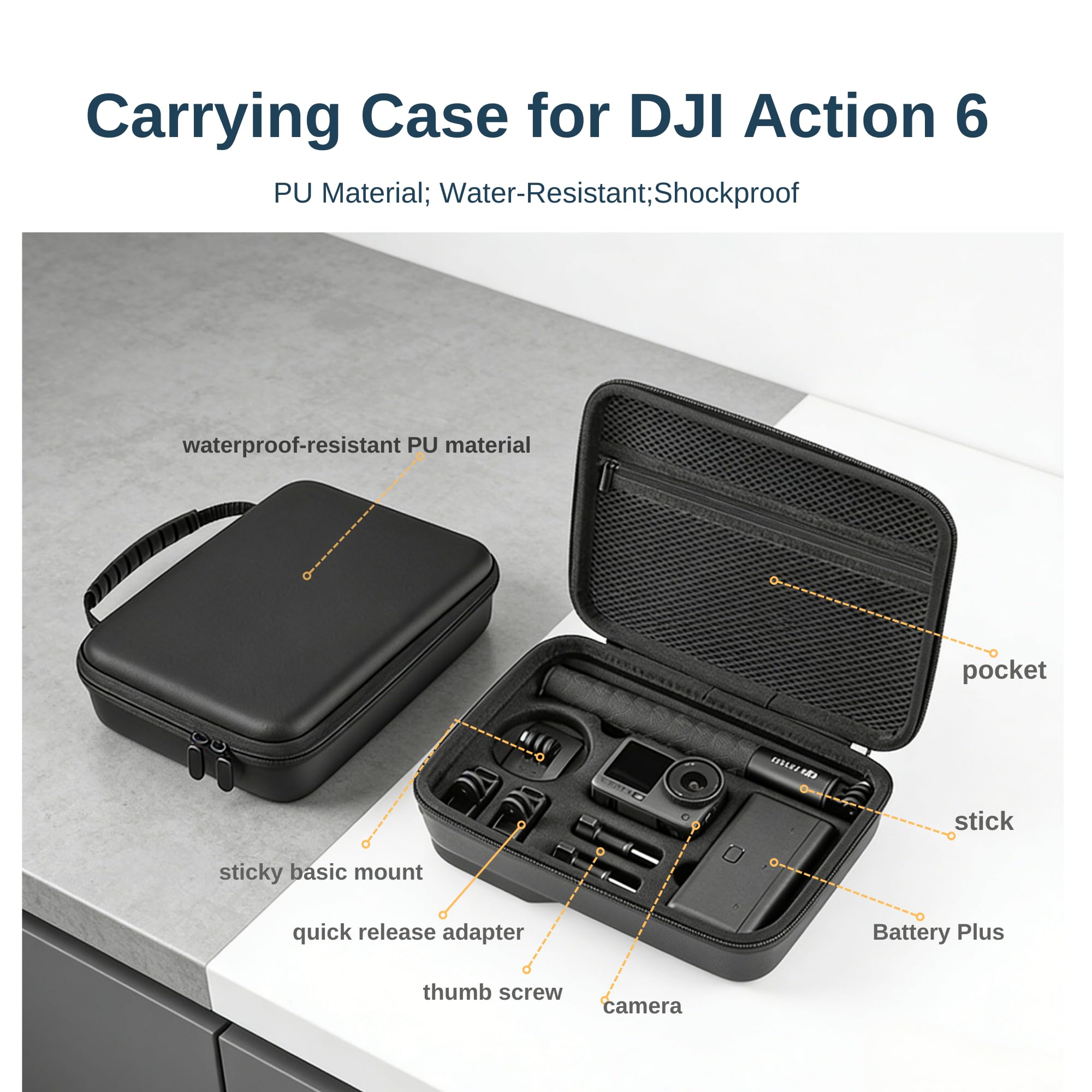 All-in-One-Zubehör-Set für DJI Osmo Action 6