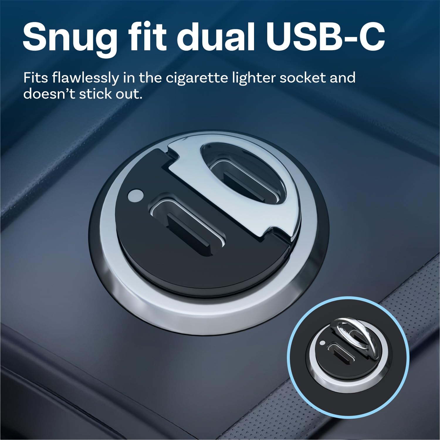 MMOBIEL Doble USB-C Adaptador Cargador Coche [2 Pack] – 45W Cargador USB Encendedor Carga Rapida – Cargador de Coche Ultracompacto – Cargador USB para iPhone 16 15 14 13 Pro MAX, Samsung S26 S25 S24