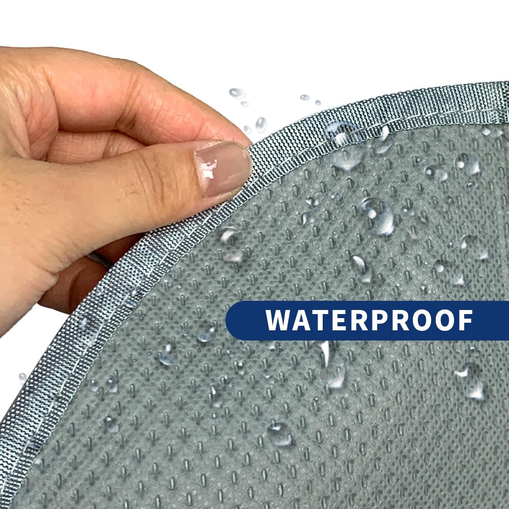 Copertura completa per parabrezza e motore di roulotte Airstream, 600D Oxford non tessuto impermeabile per Fiat Ducato, Peugeot Boxer, Citroen Relay 2006+, Ram Promaster