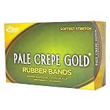 Alliance Rubber 21405 Pale Crepe Gold Rubber Bands Size #117B, 1 lb Box Contains Approx. 300 Bands (7" x 1/8", Golden Crepe) – view 4