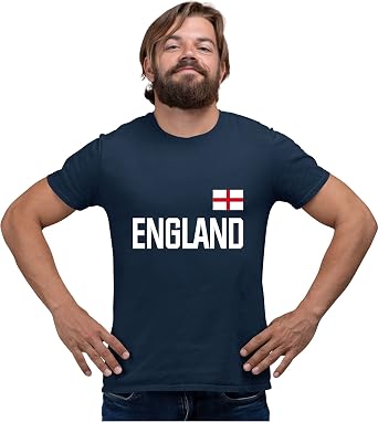 Go All Out Adult Team England British Pride T-Shirt